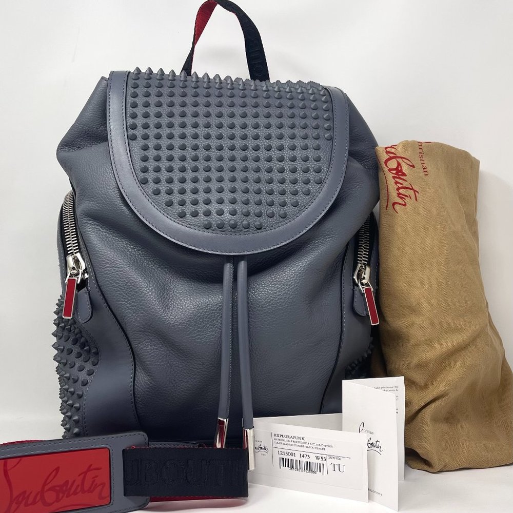 CHRISTIAN LOUBOUTIN Explorafunk S Calf Empirecalf PCL Strapspikes Backpack